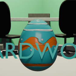 Blender Modellierung Ei