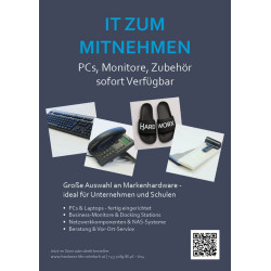 Werbeflyer Hardworxprodukte