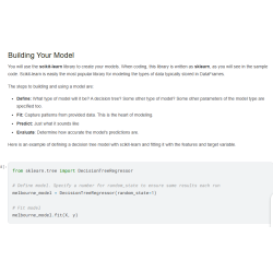 Machine Learning Schulung