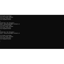 Kundenverwaltung-App