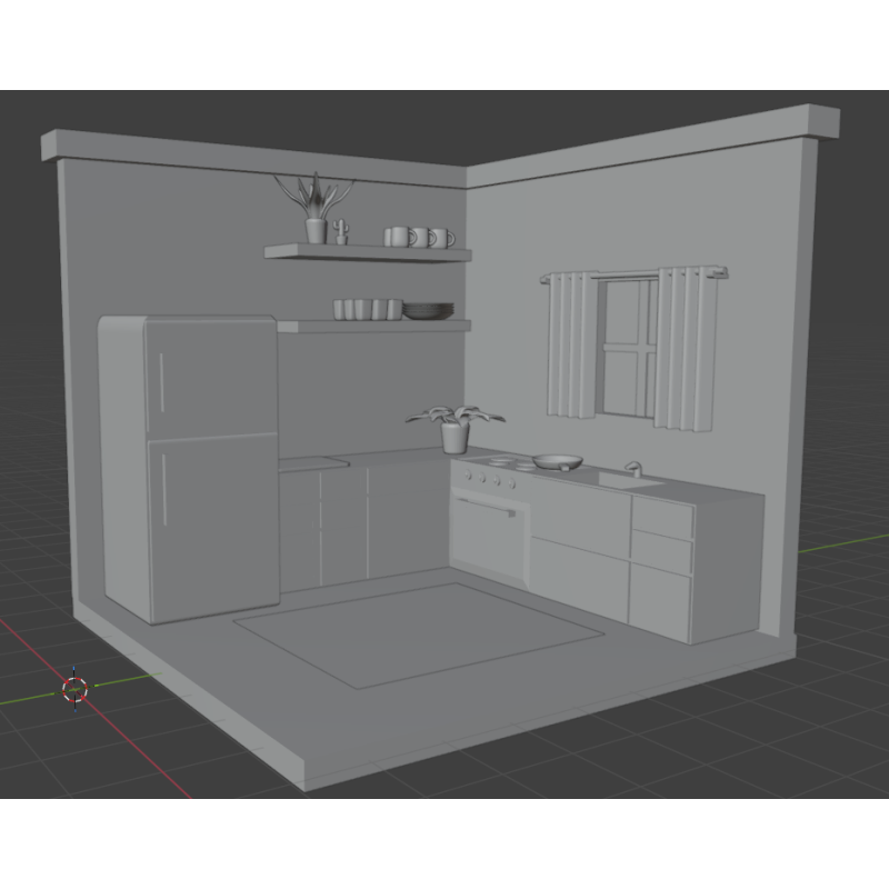 Blender Diorama