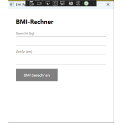 BMI Rechner