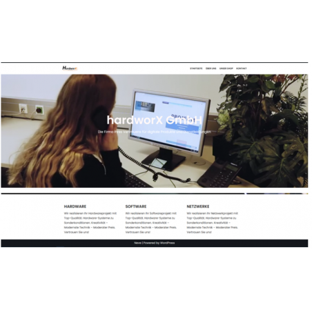 HardworX CMS-Website